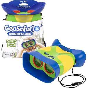 Educational Insights GeoSafari Jr. Kidnoculars - Binoculars for Kids Ages 3+, STEM and Outdoor Toys for Toddlers, Gifts for Toddlers, Stocking Stuffers for Kids